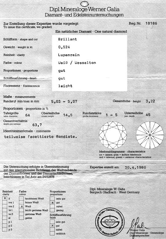 Foto 9 - Diamant-Solitär Ring 0,524ct Galia Lupenrein, S3368